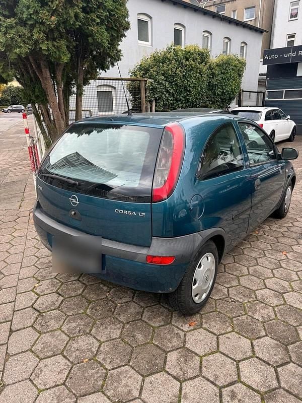 Gebraucht Opel Corsa 74 PS (54 kW) 2001 Blau Kleinwagen