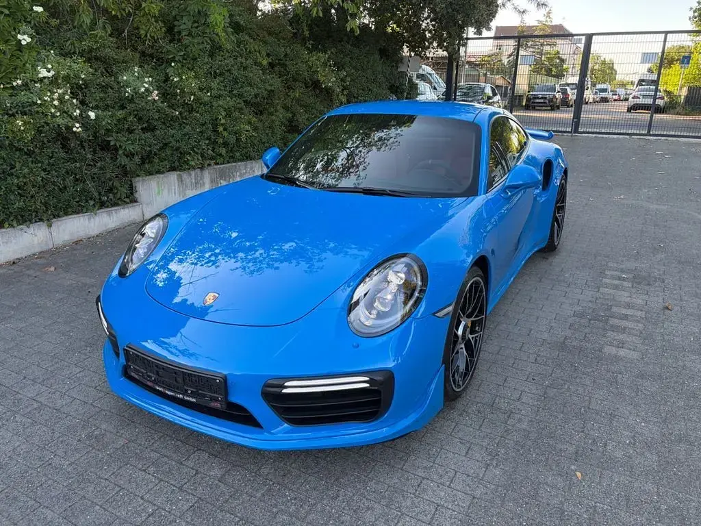 Gebraucht Porsche 911 Turbo S 581 PS (427 kW) 2017 Blau Coupé