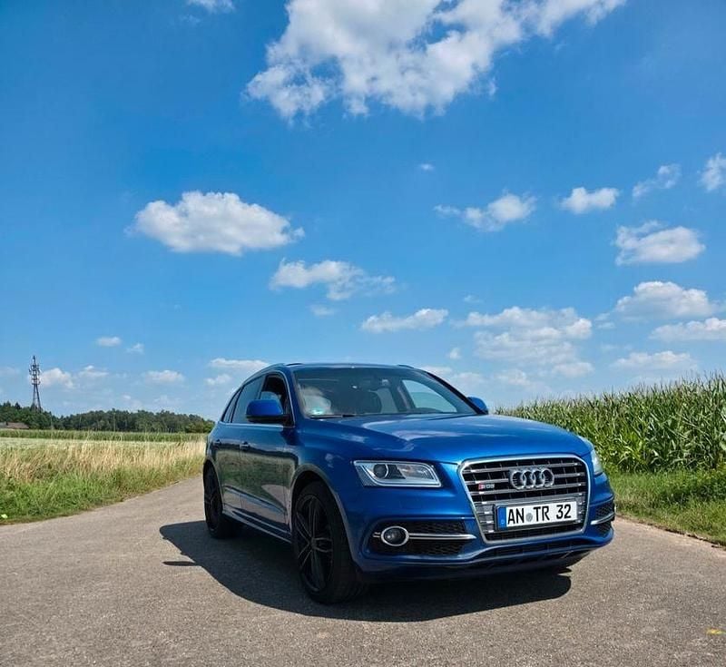 Blau Gebraucht 2014 Audi SQ5 S-Line SUV | 16.000 € (Etwas zu teuer) - Bild 1/4