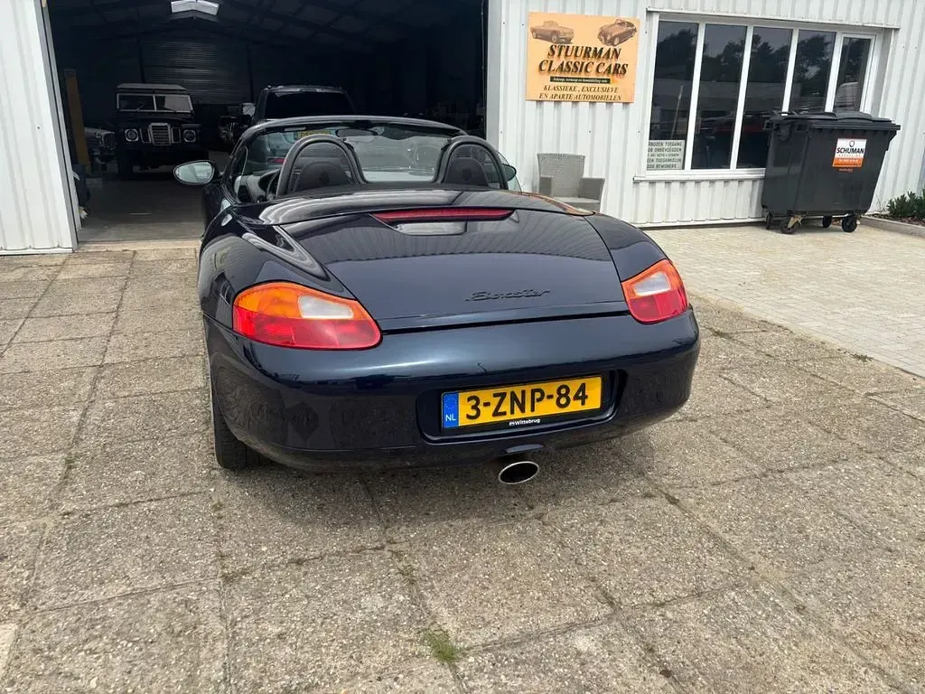 Gebraucht Porsche Boxster 239 PS (175 kW) 1997 Blau Cabrio