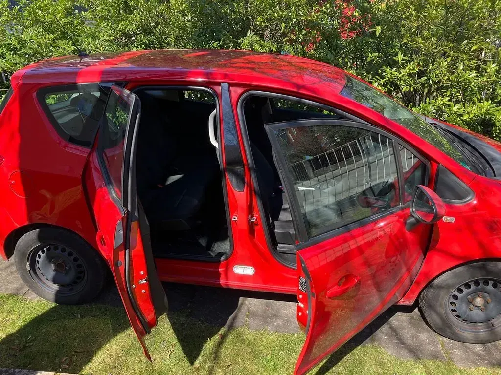 Gebraucht Opel Meriva 101 PS (74 kW) 2014 Rot Van / Kleinbus