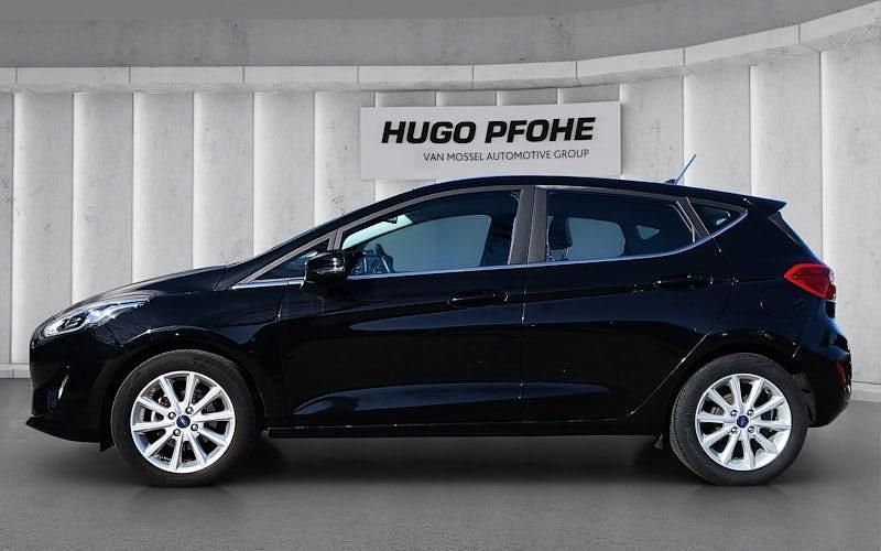 Gebraucht Ford Fiesta Titanium S 100 PS (73 kW) 2021 Obsidian schwarz metallic Kleinwagen