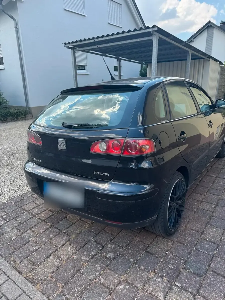 Gebraucht Seat Ibiza 75 PS (55 kW) 2006 Schwarz Kleinwagen