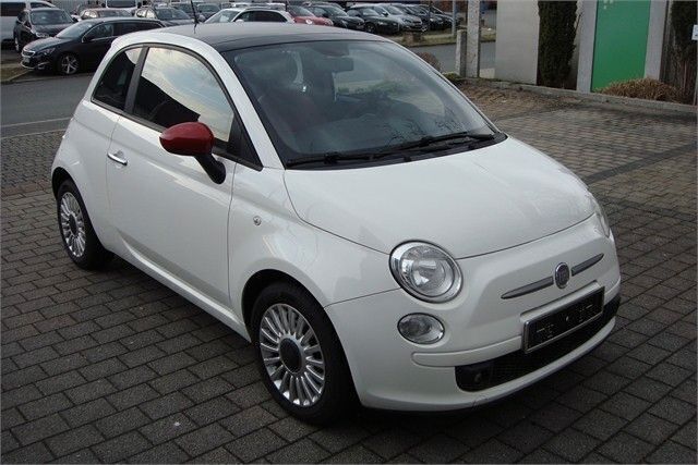 Gebraucht Fiat 500 Lounge 86 PS (63 kW) 2012 Weiß