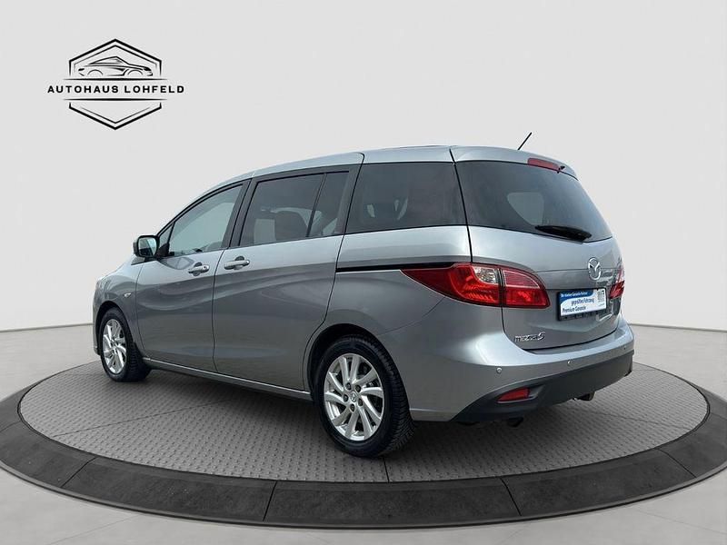 Gebraucht Mazda 5 Center-Line 150 PS (110 kW) 2011 Silber Van / Kleinbus