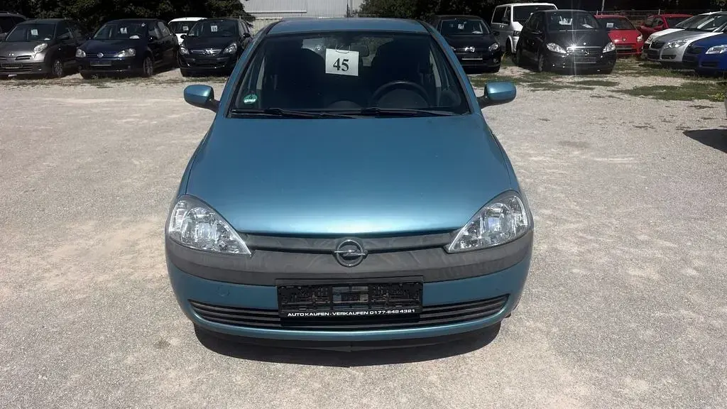 Gebraucht Opel Corsa Comfort 75 PS (55 kW) 2001 Grün Kleinwagen