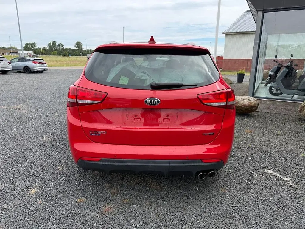 Gebraucht Kia Ceed GT-Line 136 PS (100 kW) 2018 Rot Kleinwagen
