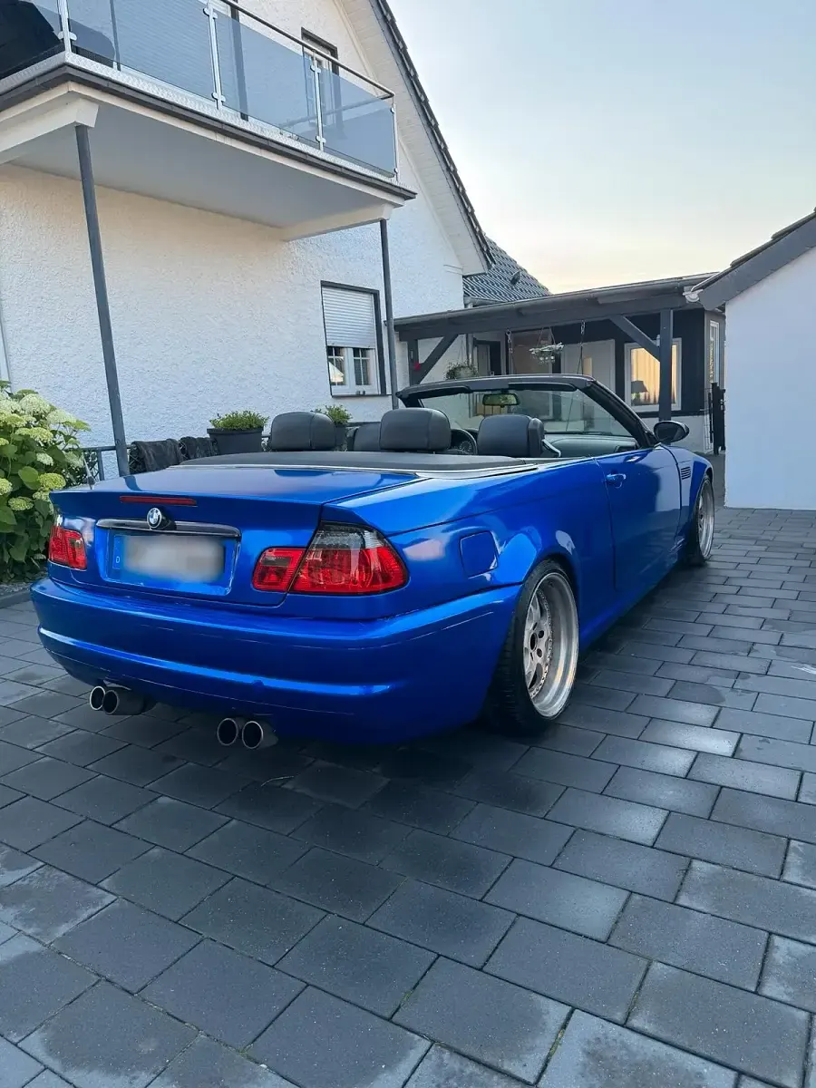 Gebraucht BMW 323 Cabriolet 170 PS (125 kW) 2000 Blau Cabrio
