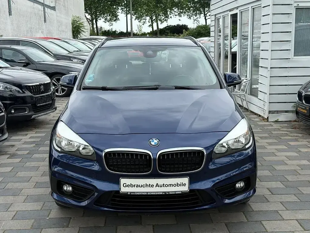 Gebraucht BMW 218 Active Tourer Advantage 136 PS (100 kW) 2016 Blau Van / Kleinbus