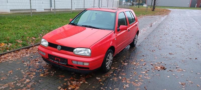 Rot Gebraucht 1997 VW Golf III Kleinwagen | 1.200 € (Superpreis) - Bild 1/4