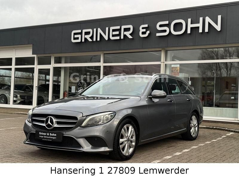 Grau Gebraucht 2018 Mercedes C220 Avantgarde Kombi | 21.950 € (Guter Preis) - Bild 1/4
