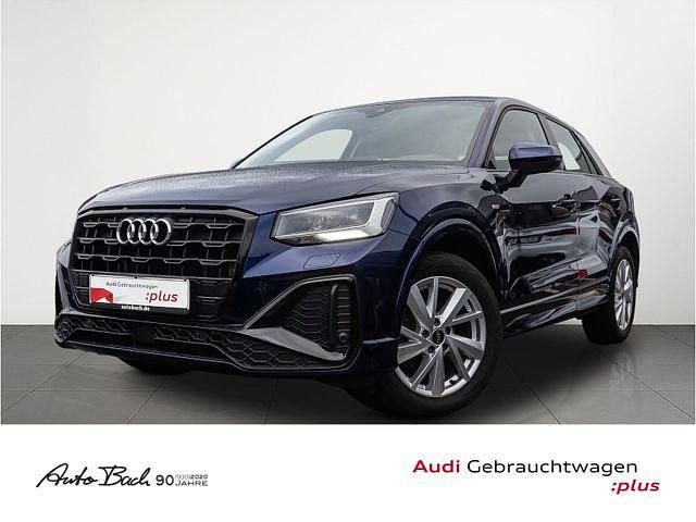 Navarrablau metallic Gebraucht 2022 Audi Q2 S-Line SUV | 26.770 € (Fairer Preis) - Bild 1/4