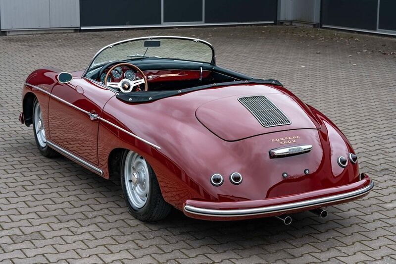 Gebraucht Porsche 356 60 PS (44 kW) 1956 Rot Cabrio