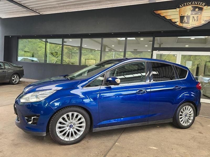 Gebraucht Ford C-MAX Titanium 125 PS (91 kW) 2013 Blau Van / Kleinbus