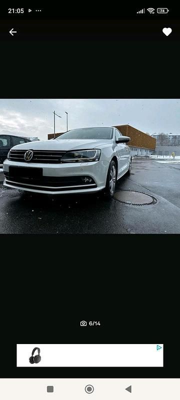 Gebraucht VW Jetta 125 PS (91 kW) 2018 Weiß Limousine