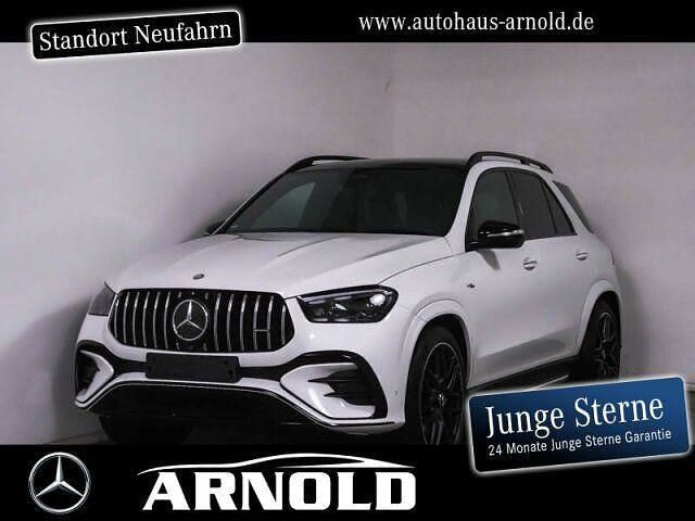 Weiß (manufaktur opalithweiß bright) Gebraucht 2024 Mercedes GLE53 AMG AMG SUV | 94.800 € - Bild 1/4