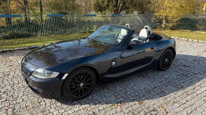 Schwarz Gebraucht 2008 BMW Z4 Performance Cabrio | 10.990 € (Guter Preis) - Bild 1/4