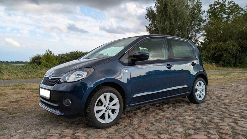 Blau Gebraucht 2015 Skoda Citigo Ambition Kleinwagen | 4.850 € (Superpreis) - Bild 1/4