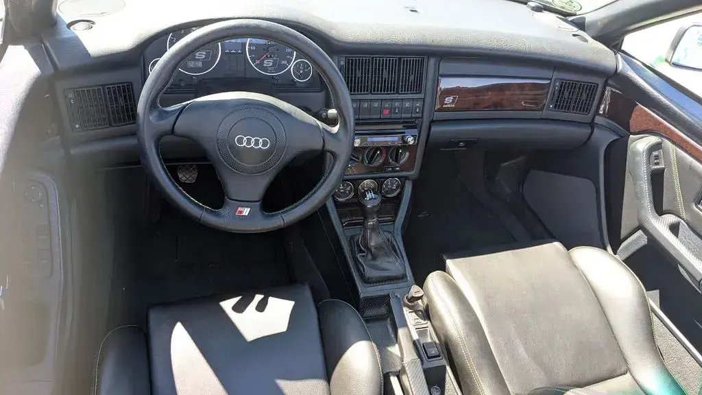 Gebraucht Audi 80 Sport 150 PS (110 kW) 1997 Grün Cabrio