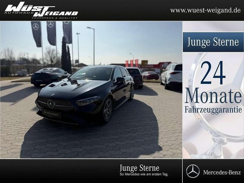 Schwarz Gebraucht 2025 Mercedes A180 AMG Limousine | 30.900 € (Guter Preis) - Bild 1/4