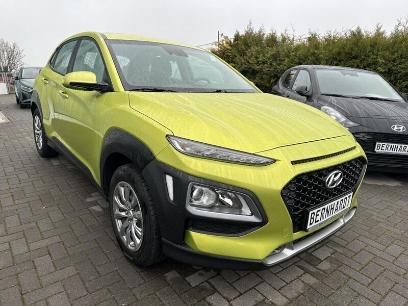 Acid yellow (metallic) Gebraucht 2019 Hyundai Kona SUV | 13.990 € (Superpreis) - Bild 1/4