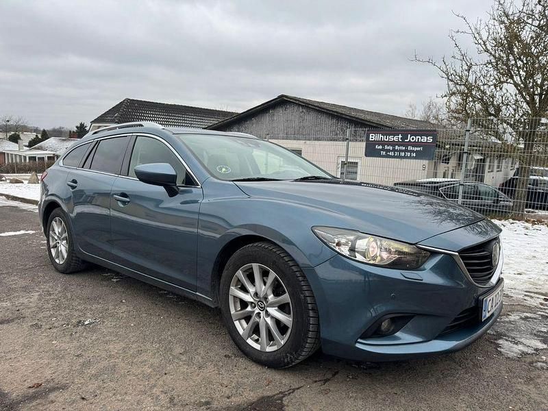 Blau Gebraucht 2013 Mazda 6 Limousine | 4.900 € (Fairer Preis) - Bild 1/4