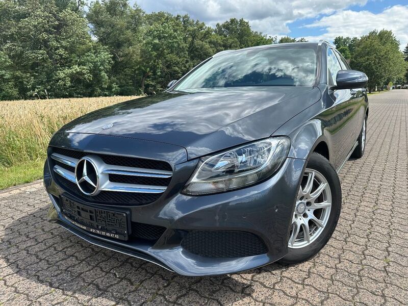 Grau Gebraucht 2015 Mercedes C200 Kombi | 19.190 € (Fairer Preis) - Bild 1/4