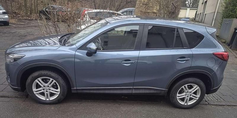 Gebraucht Mazda CX-5 Exclusive-Line 150 PS (110 kW) 2016 Blau SUV
