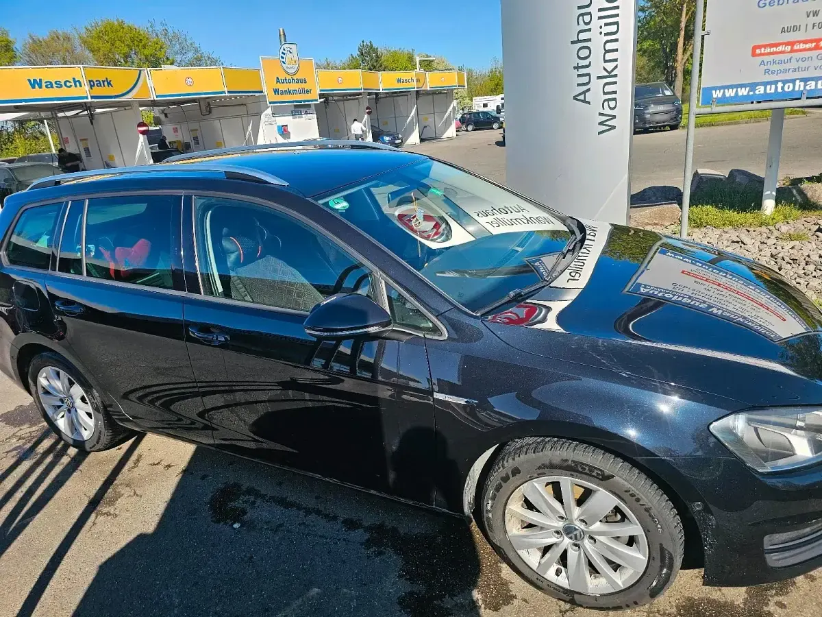 Gebraucht VW Golf VII 110 PS (80 kW) 2014 Schwarz Kombi
