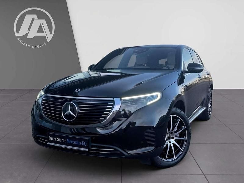 Gebraucht Mercedes EQC400 300 kW (408 PS) 2022 Schwarzlack obsidianschwarz SUV
