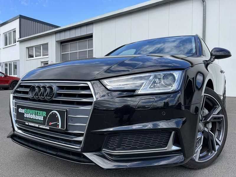 Mythosschwarz Gebraucht 2019 Audi A4 S-Line Kombi | 27.860 € (Superpreis) - Bild 1/4