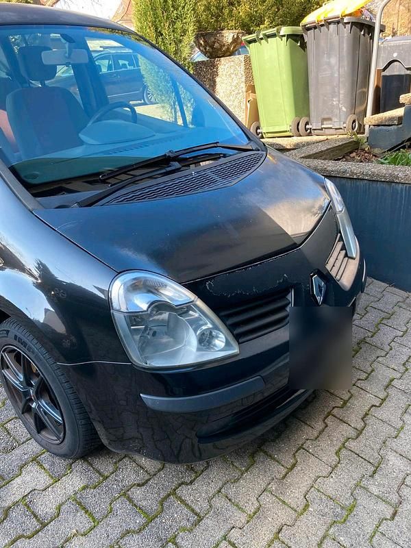 Gebraucht Renault Modus 75 PS (55 kW) 2006 Schwarz Van / Kleinbus