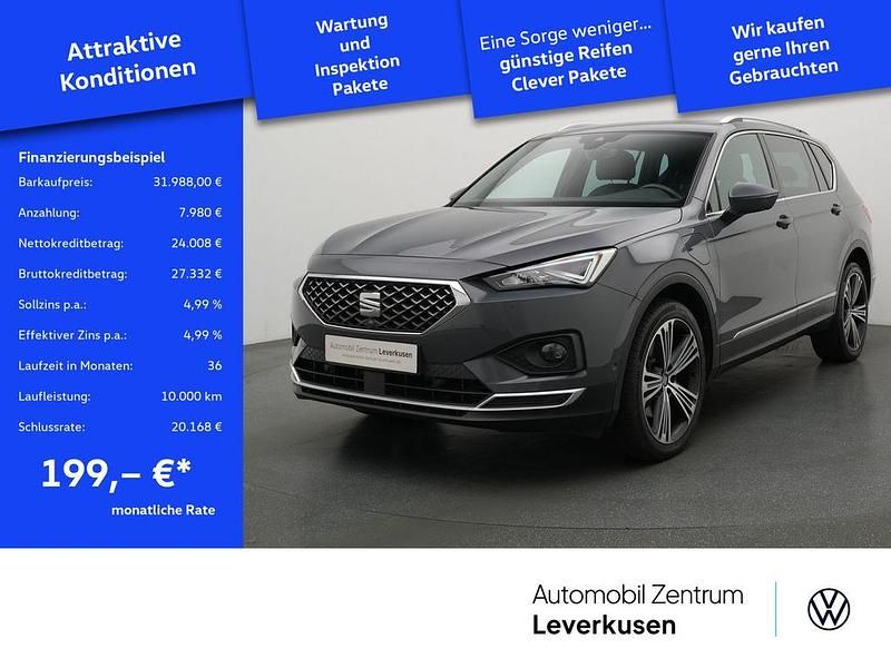 Schwarz Gebraucht 2021 Seat Tarraco SUV | 31.988 € (Etwas zu teuer) - Bild 1/4