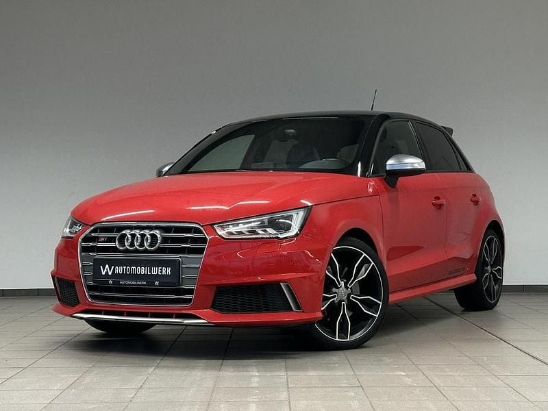 Rot Gebraucht 2017 Audi S1 Sportback Sport Kleinwagen | 24.490 € (Fairer Preis) - Bild 1/4