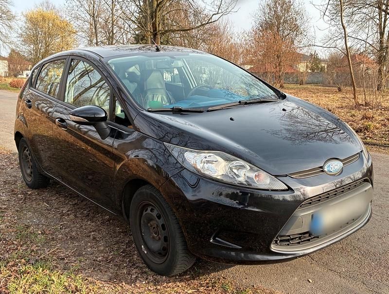 Gebraucht Ford Fiesta Trend 60 PS (44 kW) 2008 Schwarz Kleinwagen