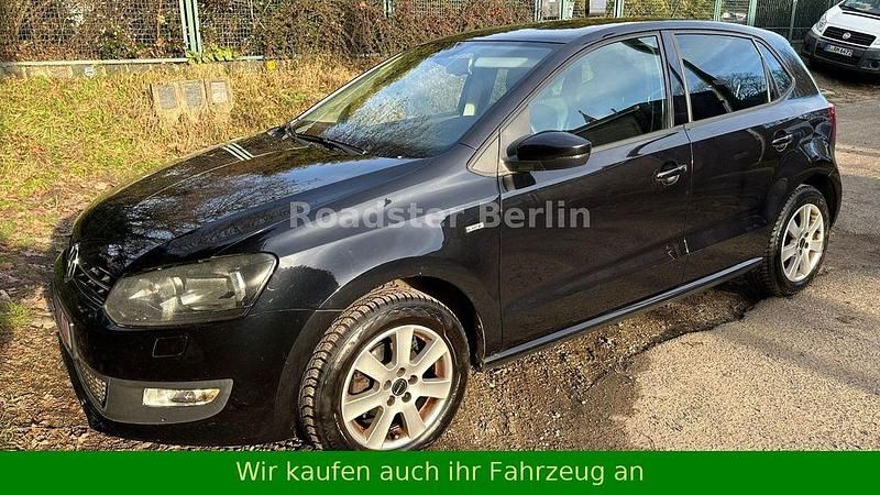 Gebraucht VW Polo Life 90 PS (66 kW) 2013 Schwarz Limousine
