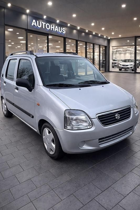 Gebraucht Suzuki Wagon R+ 75 PS (55 kW) 2001 Silber Van / Kleinbus