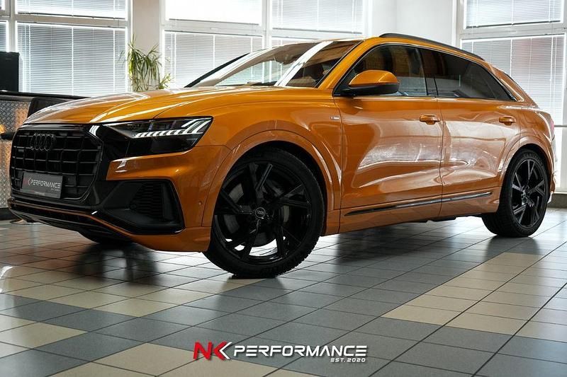 Orange Gebraucht 2022 Audi Q8 Sport SUV | 64.990 € (Fairer Preis) - Bild 1/4