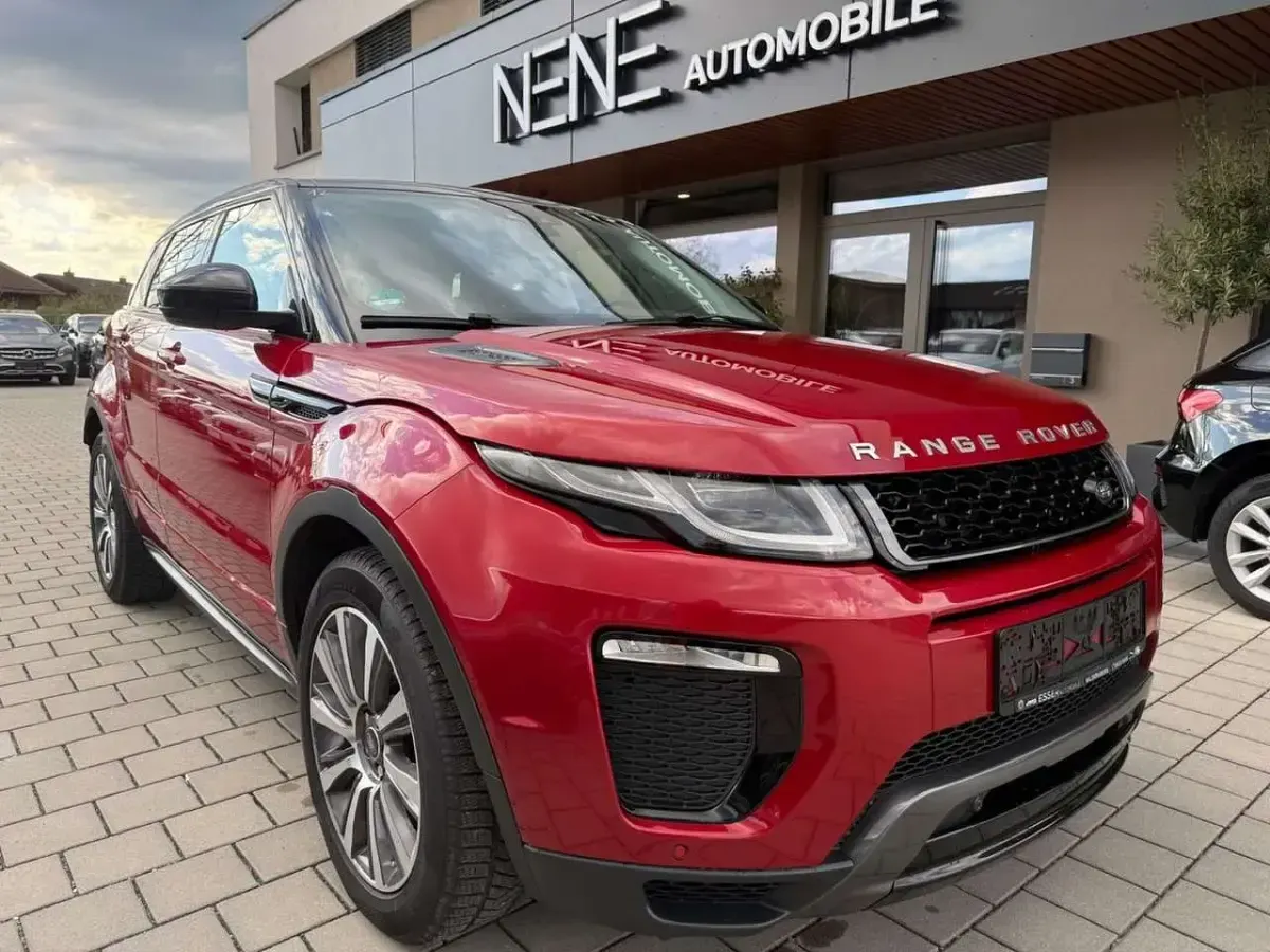 Gebraucht Land Rover Range Rover evoque HSE Dynamic 179 PS (131 kW) 2015 Rot SUV
