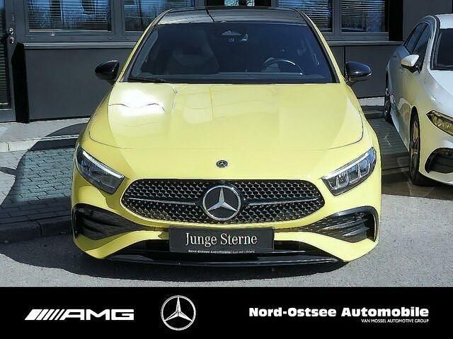 Gebraucht Mercedes A180 AMG 136 PS (100 kW) 2024 Gelb unilack sonnengelb Limousine