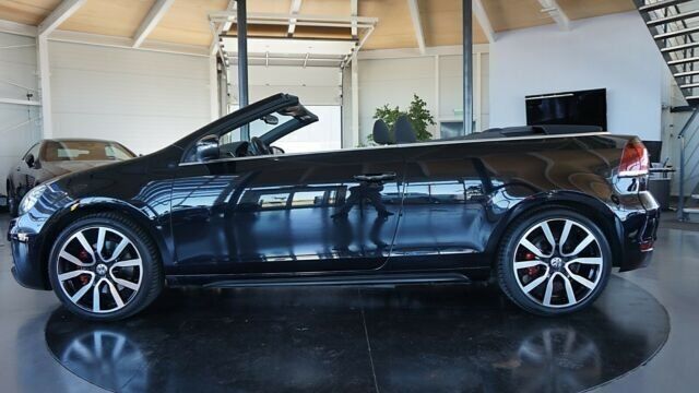 Gebraucht VW Golf Cabriolet GTI 211 PS (155 kW) 2015 Schwarz metallic Cabrio