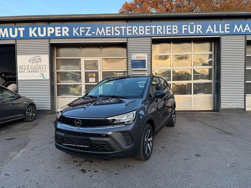 Mondstein grau/e:vulkan grau Gebraucht 2022 Opel Crossland X Edition SUV | 15.490 € (Guter Preis) - Bild 1/4