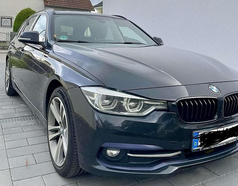 Schwarz Gebraucht 2015 BMW 320 Sport Line Kombi | 9.000 € (Fairer Preis) - Bild 1/4