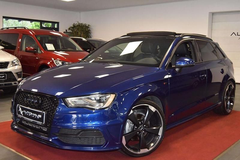 Blau Gebraucht 2015 Audi A3 S-Line Limousine | 15.999 € (Fairer Preis) - Bild 1/4