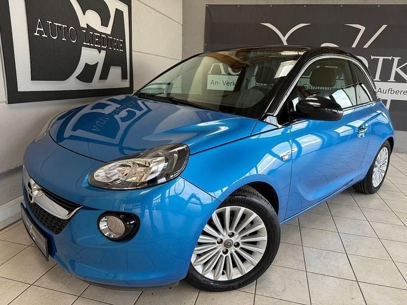Blau Gebraucht 2015 Opel Adam Glam Kleinwagen | 9.399 € (Fairer Preis) - Bild 1/4
