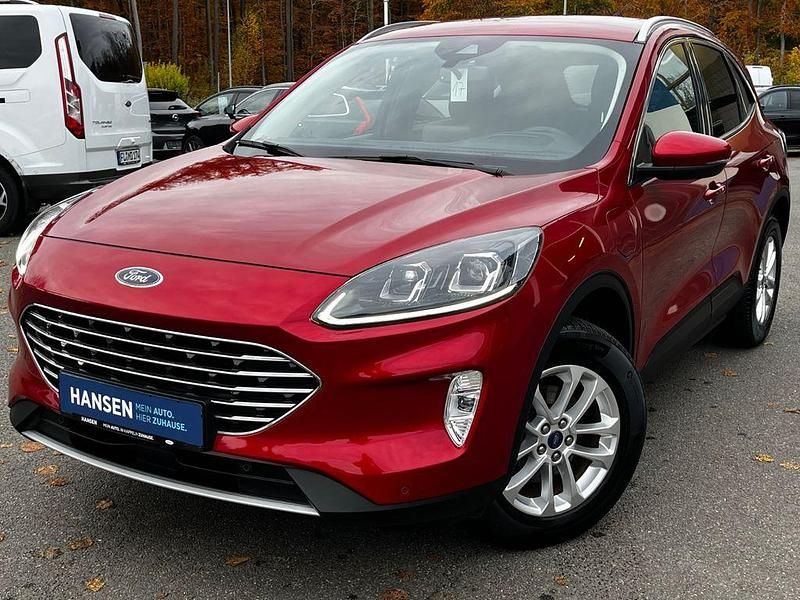 Rot Gebraucht 2021 Ford Kuga Titanium SUV | 24.900 € (Fairer Preis) - Bild 1/4