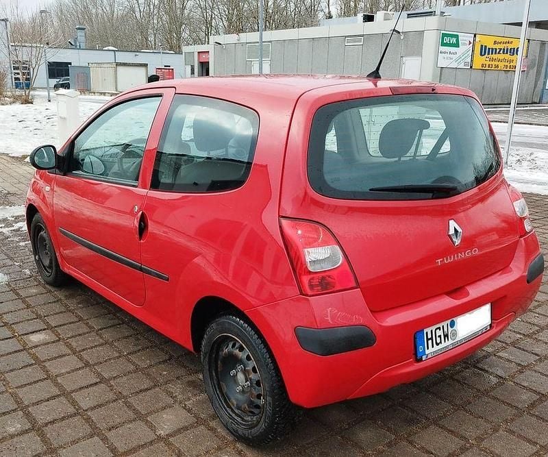 Gebraucht Renault Twingo Authentique 58 PS (42 kW) 2009 Rot Kleinwagen