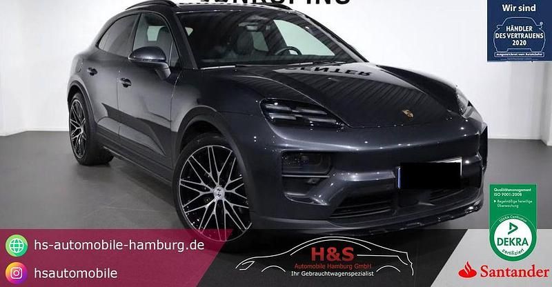 Vulkangrau Gebraucht 2024 Porsche Macan 4 Electric SUV | 85.900 € (Superpreis) - Bild 1/4