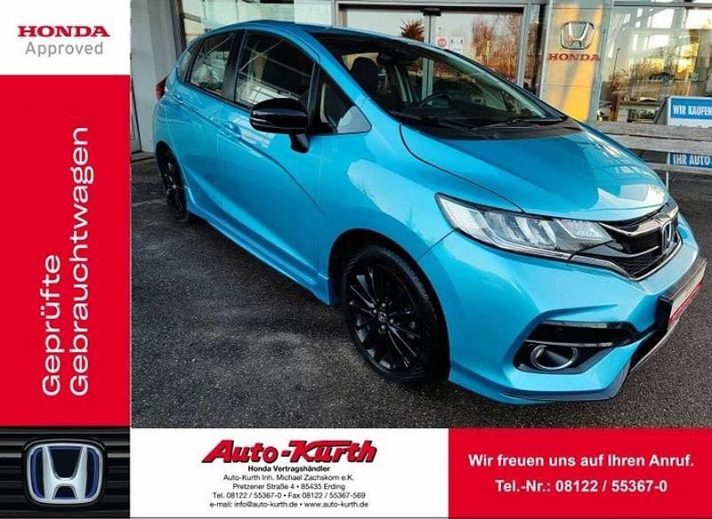 Gebraucht Honda Jazz Dynamic 131 PS (96 kW) 2019 Skyride blue met. Kleinwagen
