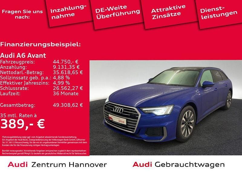 Gebraucht Audi A6 Ambiente 286 PS (210 kW) 2023 6i ultrablau metallic (metallic) Kombi